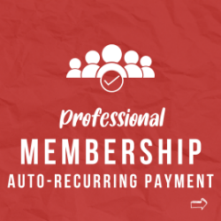 Picture of Automatic Renewal Membership - Professional - One Year Membership